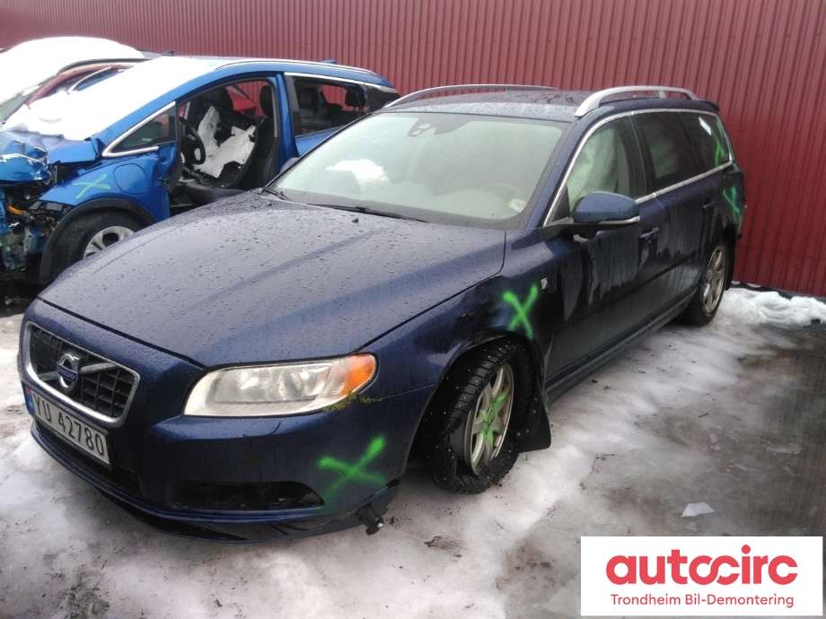 Volvo V70 2007-2013 (Type III, Fase 1) , Motorkode: D4162T, Girkassekode: 6-MAN 2WD / MMT6