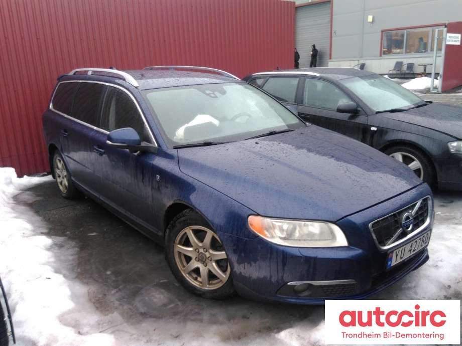 Volvo V70 2007-2013 (Type III, Fase 1) , Motorkode: D4162T, Girkassekode: 6-MAN 2WD / MMT6