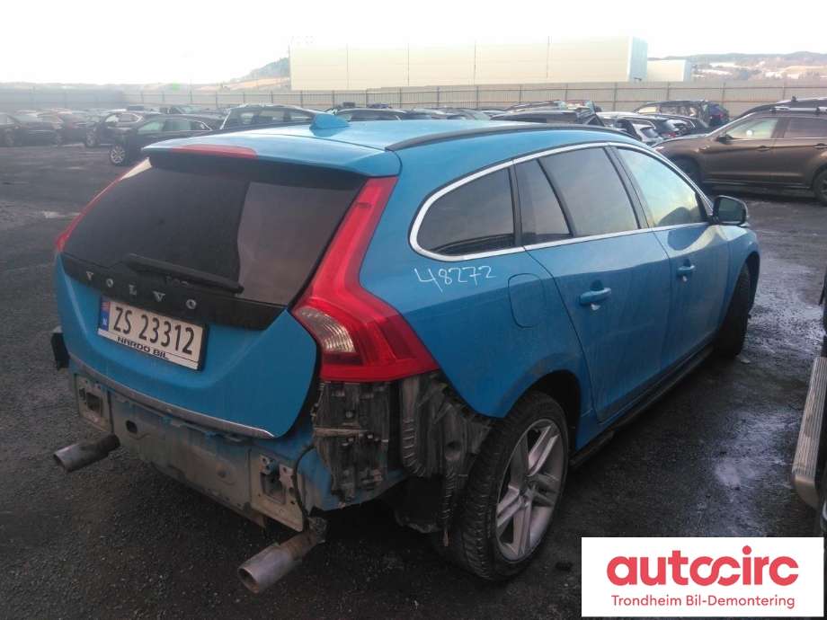 Volvo V60/V60 CC 2013-2018 (Type I, Fase 2) , Motorkode: D5244T15, Girkassekode: TF-80SD