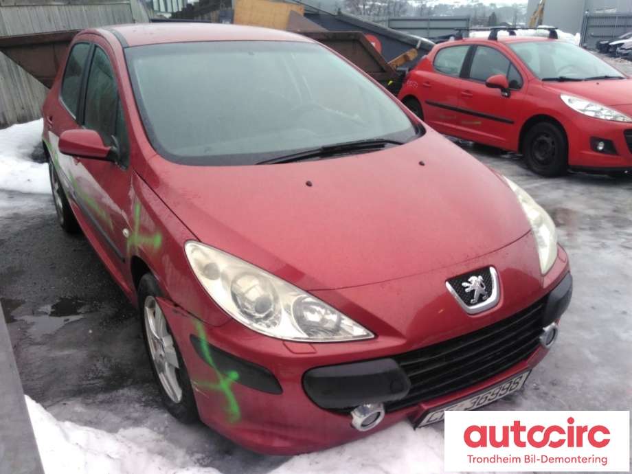 Peugeot 307 2005-2008 (Fase 2) , Motorkode: 9HX, Girkassekode: 