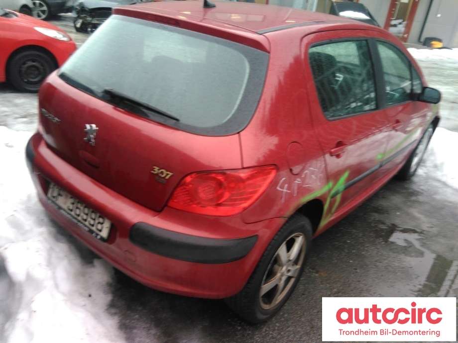 Peugeot 307 2005-2008 (Fase 2) , Motorkode: 9HX, Girkassekode: 