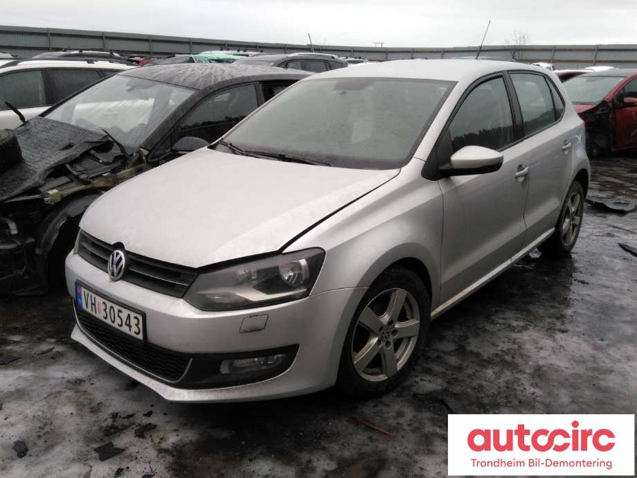 VW Polo 2009-2014 (Type V, Fase 1) , Motorkode: CGPA, Girkassekode: LNR