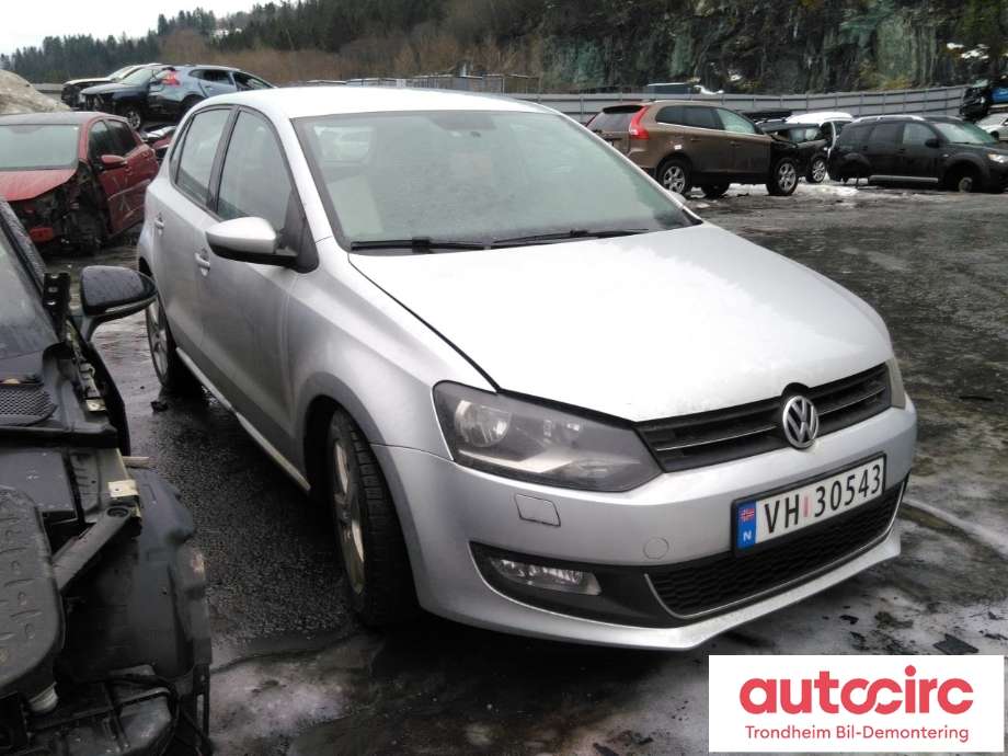 VW Polo 2009-2014 (Type V, Fase 1) , Motorkode: CGPA, Girkassekode: LNR