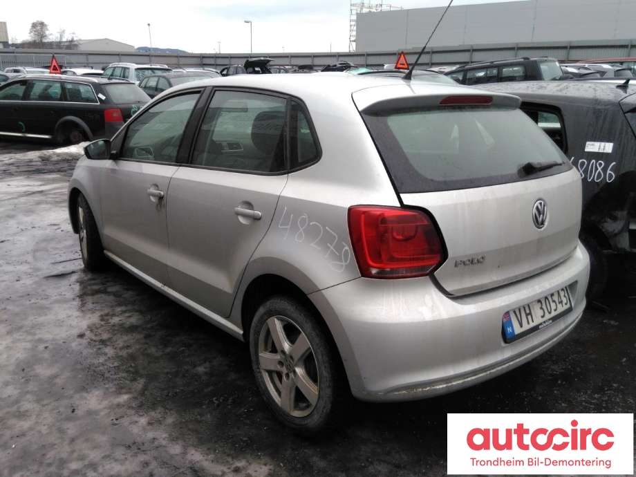 VW Polo 2009-2014 (Type V, Fase 1) , Motorkode: CGPA, Girkassekode: LNR