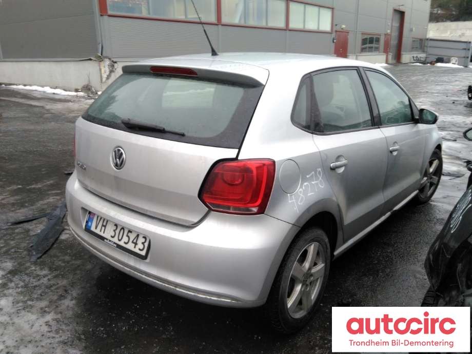 VW Polo 2009-2014 (Type V, Fase 1) , Motorkode: CGPA, Girkassekode: LNR