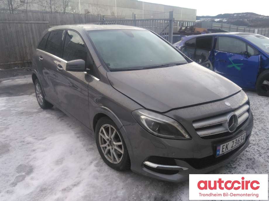 Mercedes B-Klasse, electric drive 2014-2018 (W242) (W242), Motorkode: EM0004, Girkassekode: A 242 340 34 01