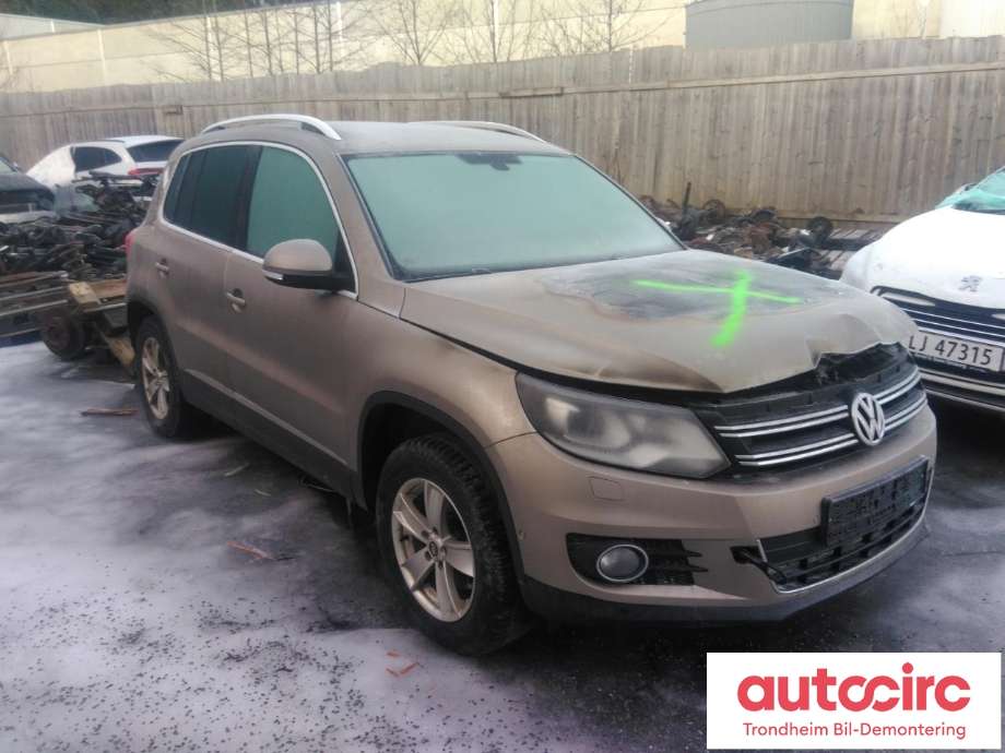 VW Tiguan 2011-2016 (Type I, Fase 2) , Motorkode: CFFB, Girkassekode: MYG