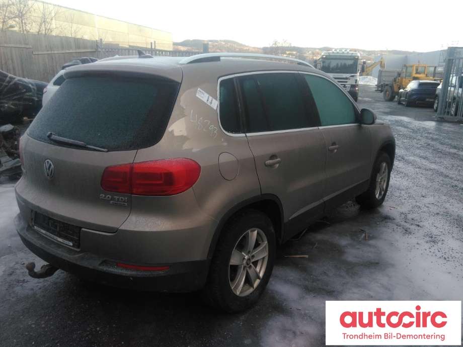 VW Tiguan 2011-2016 (Type I, Fase 2) , Motorkode: CFFB, Girkassekode: MYG