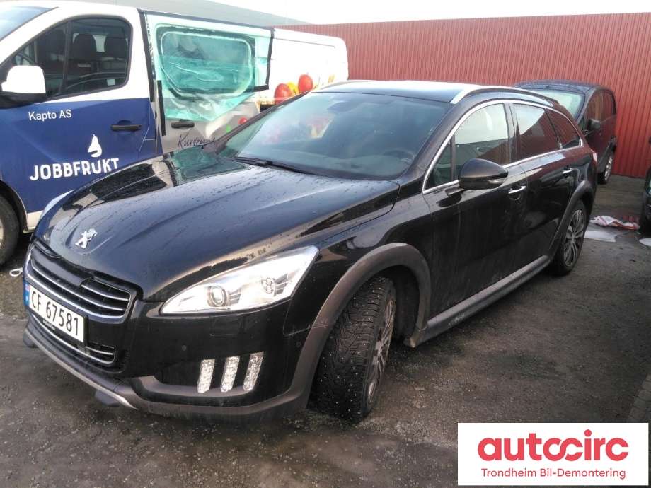 Peugeot 508 2011-2014 (Type I, Fase 1) , Motorkode: RHC, Girkassekode: 2231 S7
