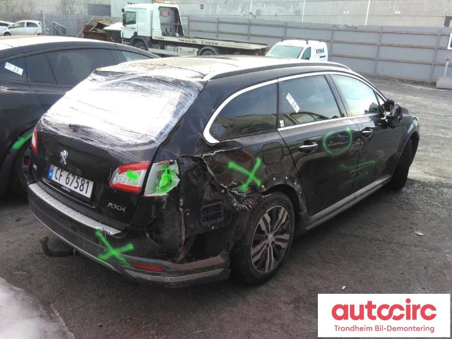 Peugeot 508 2011-2014 (Type I, Fase 1) , Motorkode: RHC, Girkassekode: 2231 S7