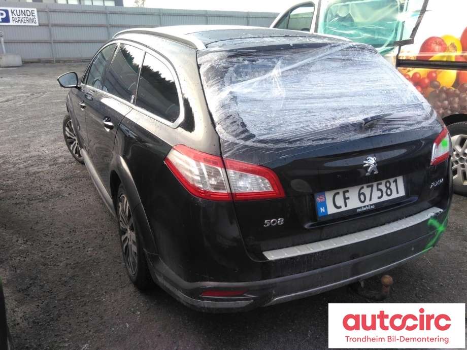 Peugeot 508 2011-2014 (Type I, Fase 1) , Motorkode: RHC, Girkassekode: 2231 S7