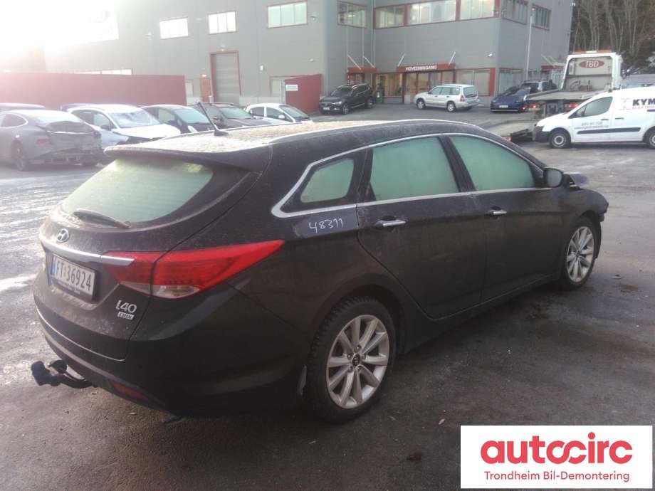 Hyundai i40 2012-2017 , Motorkode: D4FD, Girkassekode: 45000 3BEH0