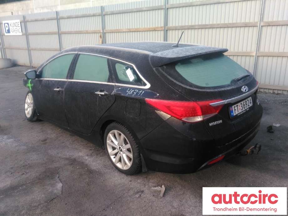 Hyundai i40 2012-2017 , Motorkode: D4FD, Girkassekode: 45000 3BEH0
