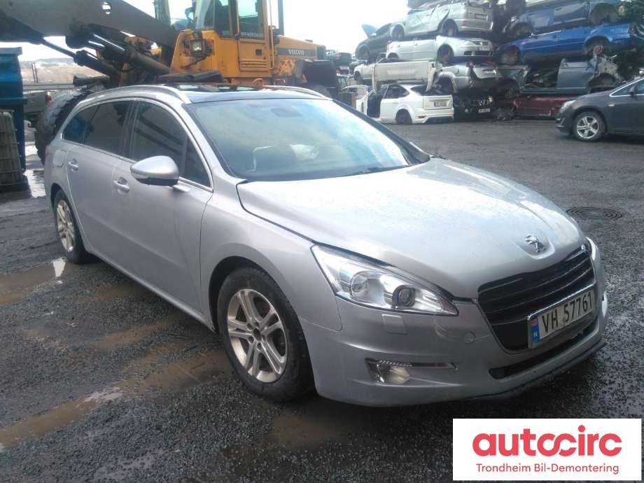 Peugeot 508 2011-2014 (Type I, Fase 1) , Motorkode: 9HL, Girkassekode: 2222 JW