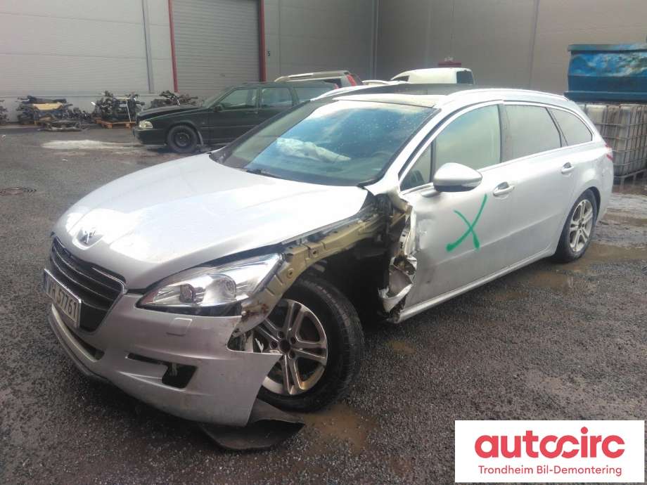 Peugeot 508 2011-2014 (Type I, Fase 1) , Motorkode: 9HL, Girkassekode: 2222 JW