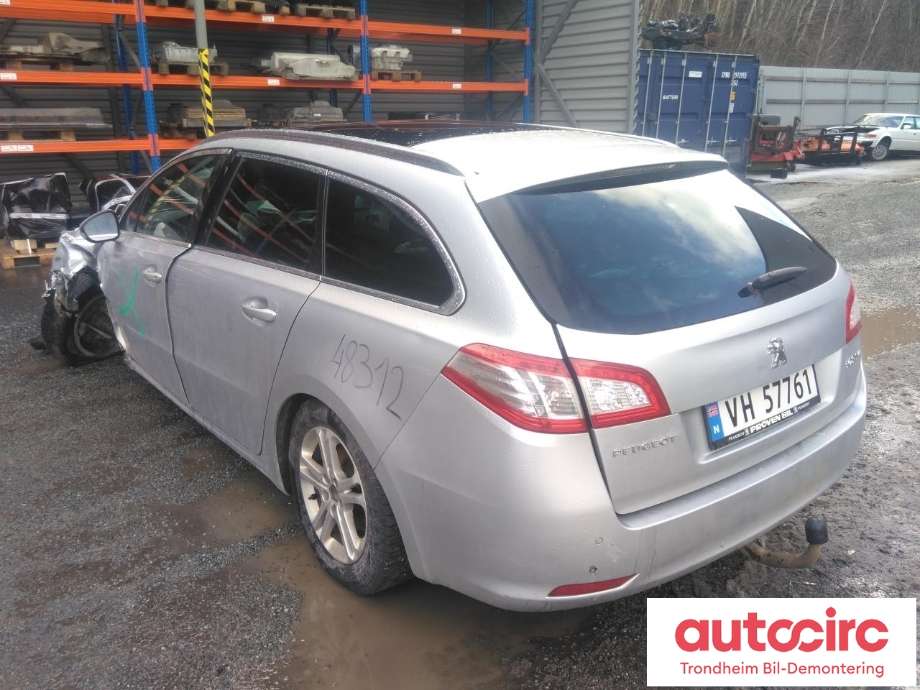 Peugeot 508 2011-2014 (Type I, Fase 1) , Motorkode: 9HL, Girkassekode: 2222 JW