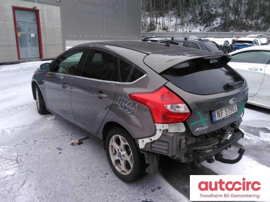 Ford Focus 2011-2014 (Type III, Fase 1) , Motorkode: TYDA, Girkassekode: DCT450 - MPS6