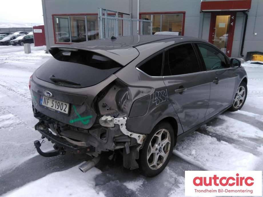 Ford Focus 2011-2014 (Type III, Fase 1) , Motorkode: TYDA, Girkassekode: DCT450 - MPS6
