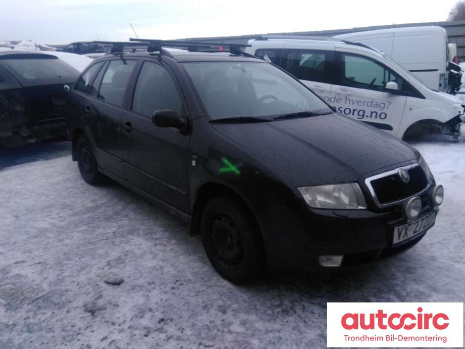 Škoda Fabia 2000-2007 (Type I) , Motorkode: AUA, Girkassekode: 