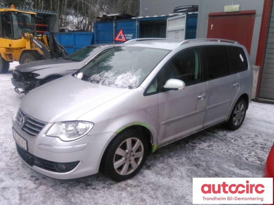 VW Touran 2007-2010 (Type I, Fase 2) , Motorkode: BMM, Girkassekode: KCV