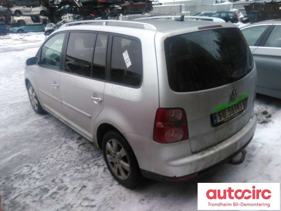VW Touran 2007-2010 (Type I, Fase 2) , Motorkode: BMM, Girkassekode: KCV