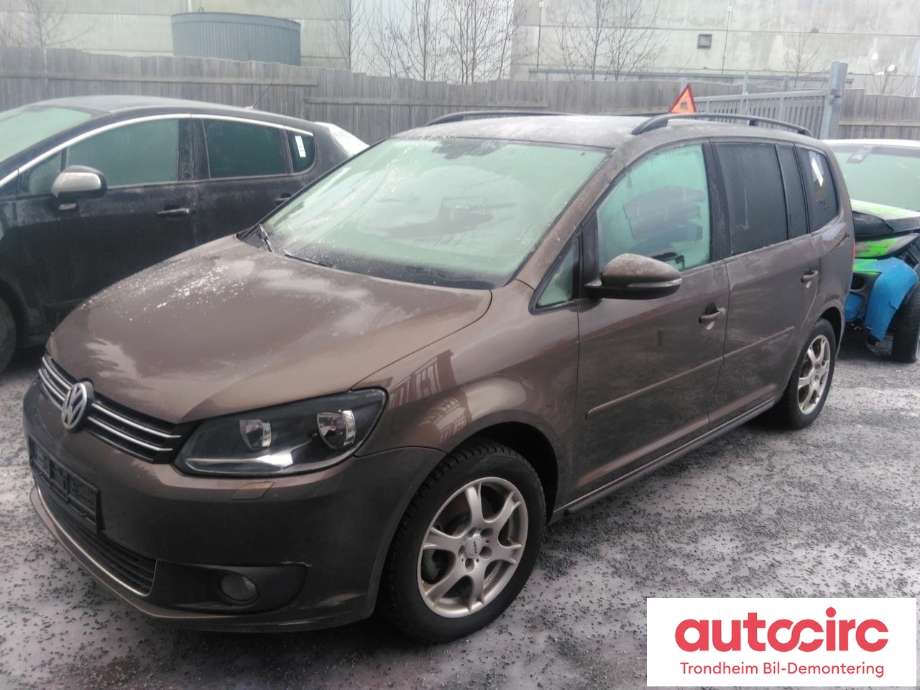 VW Touran 2010-2015 (Type I, Fase 3) , Motorkode: CAYC, Girkassekode: MFR