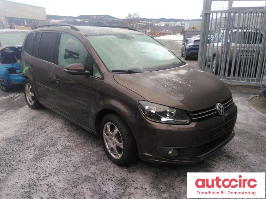VW Touran 2010-2015 (Type I, Fase 3) , Motorkode: CAYC, Girkassekode: MFR