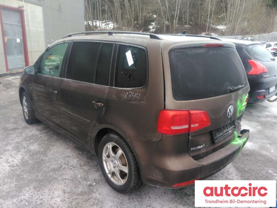 VW Touran 2010-2015 (Type I, Fase 3) , Motorkode: CAYC, Girkassekode: MFR