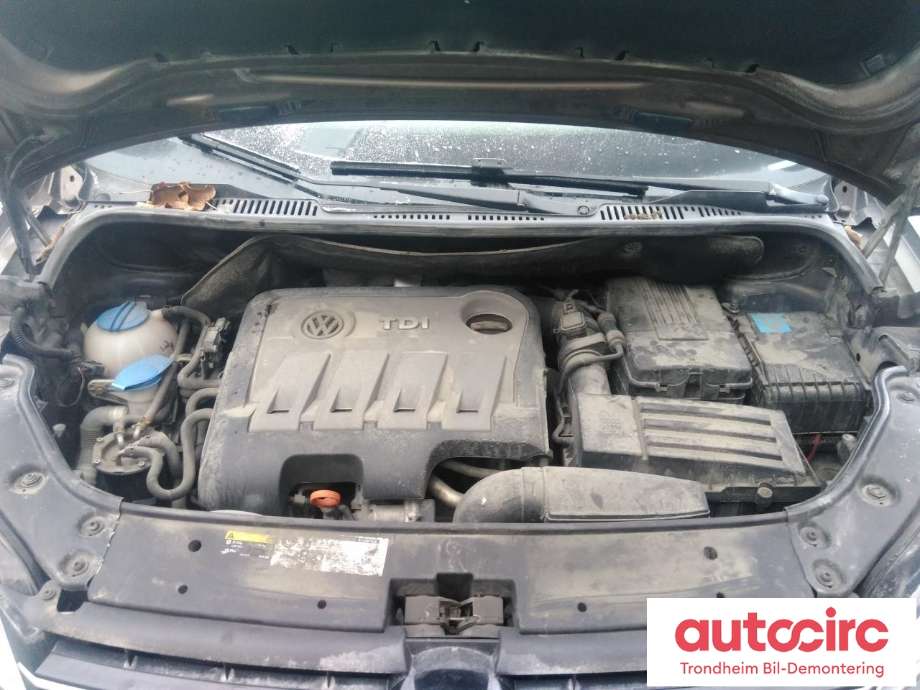 VW Touran 2010-2015 (Type I, Fase 3) , Motorkode: CAYC, Girkassekode: MFR
