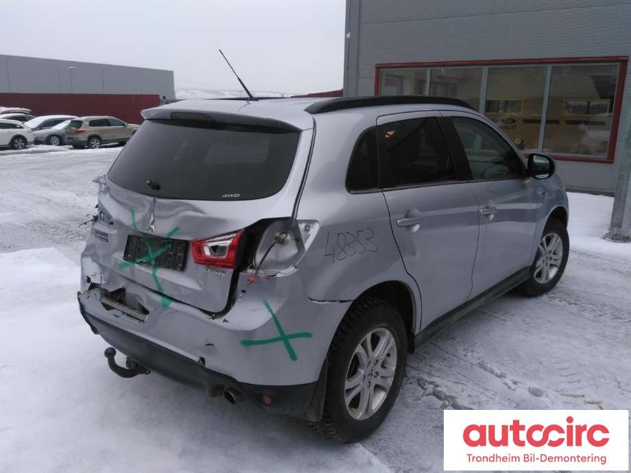 Mitsubishi ASX 2010-2019 , Motorkode: 4N13, Girkassekode: 2500A392