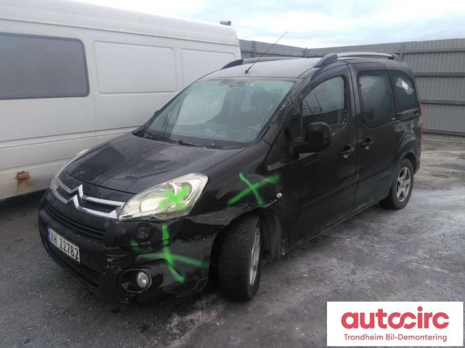 Citroën Berlingo 2008-2015 (Type II, Fase 1) , Motorkode: 9HX, Girkassekode: 16 089 352 80