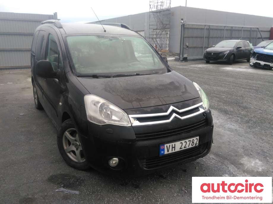 Citroën Berlingo 2008-2015 (Type II, Fase 1) , Motorkode: 9HX, Girkassekode: 16 089 352 80