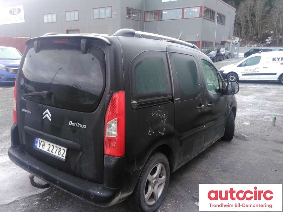 Citroën Berlingo 2008-2015 (Type II, Fase 1) , Motorkode: 9HX, Girkassekode: 16 089 352 80