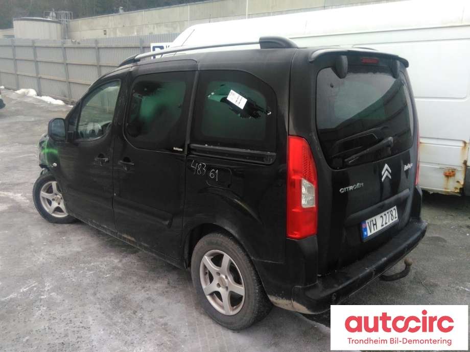 Citroën Berlingo 2008-2015 (Type II, Fase 1) , Motorkode: 9HX, Girkassekode: 16 089 352 80
