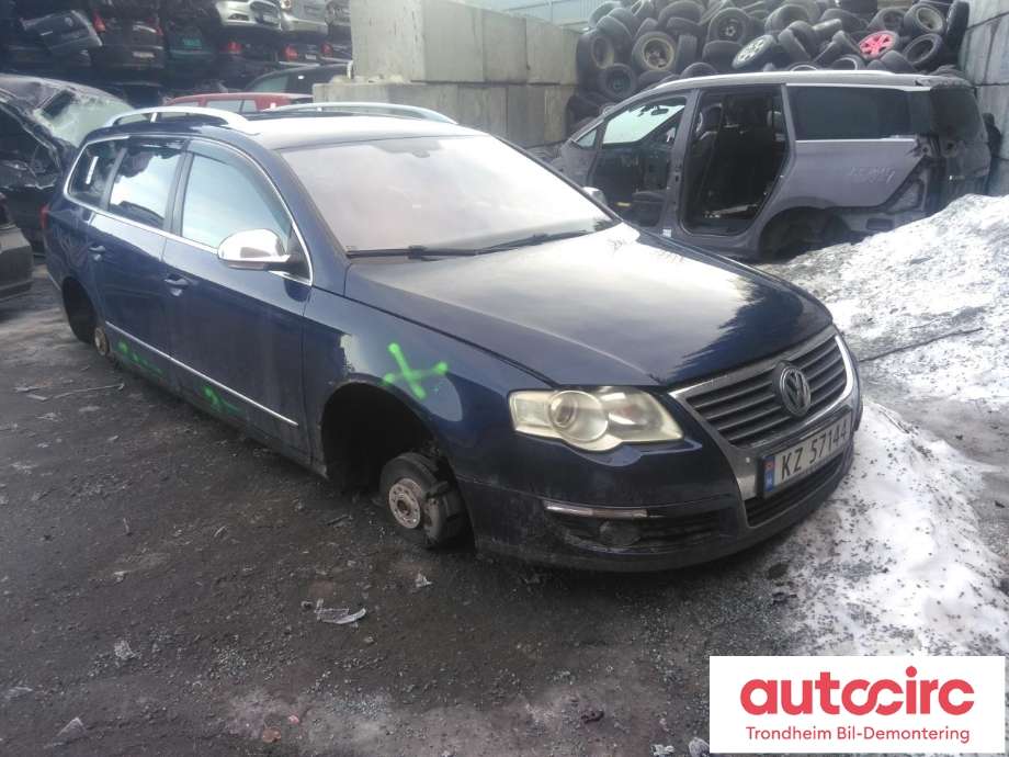VW Passat 2005-2010 (B6) (B6), Motorkode: BMP, Girkassekode: