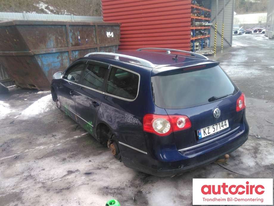 VW Passat 2005-2010 (B6) (B6), Motorkode: BMP, Girkassekode: