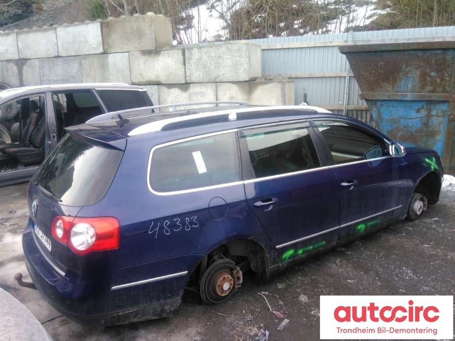 VW Passat 2005-2010 (B6) (B6), Motorkode: BMP, Girkassekode: