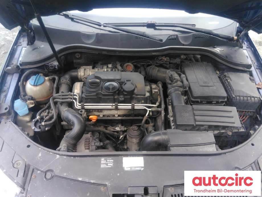 VW Passat 2005-2010 (B6) (B6), Motorkode: BMP, Girkassekode: