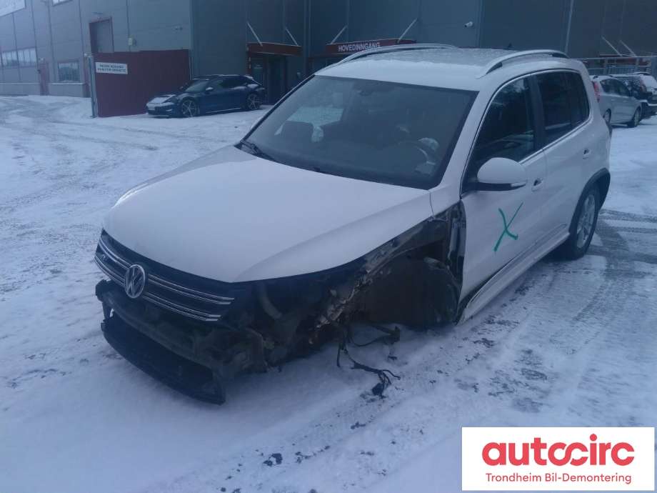 VW Tiguan 2011-2016 (Type I, Fase 2) , Motorkode: CFFB, Girkassekode: NYD