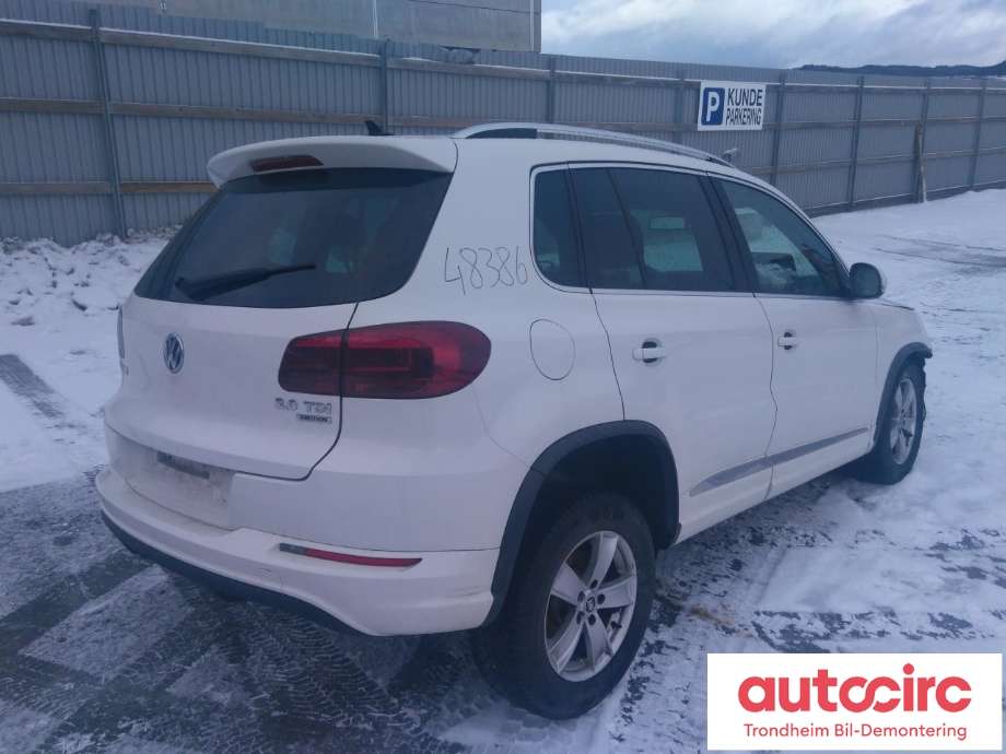 VW Tiguan 2011-2016 (Type I, Fase 2) , Motorkode: CFFB, Girkassekode: NYD