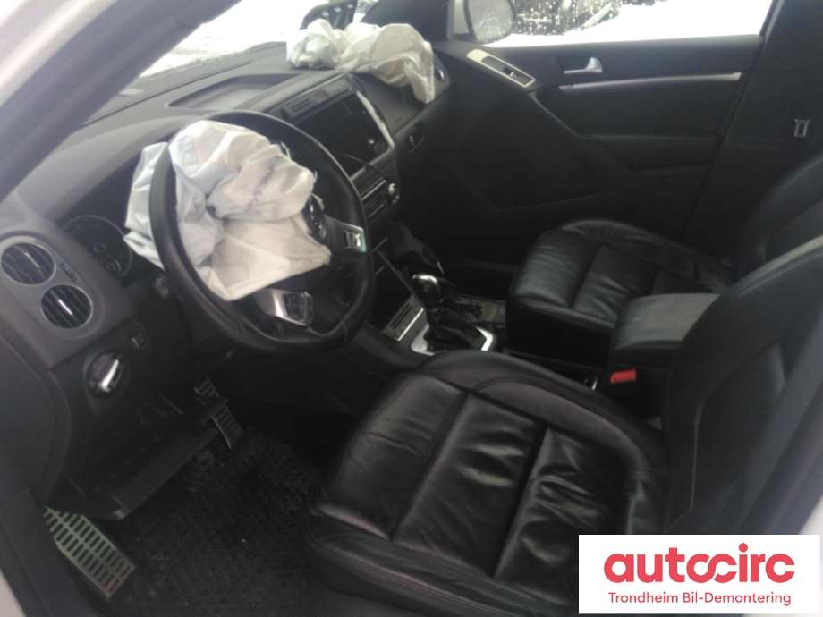 VW Tiguan 2011-2016 (Type I, Fase 2) , Motorkode: CFFB, Girkassekode: NYD