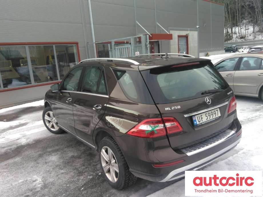 Mercedes ML 2011-2015 (Fase 1) (W166) (W166), Motorkode: OM651.960, Girkassekode: 722908