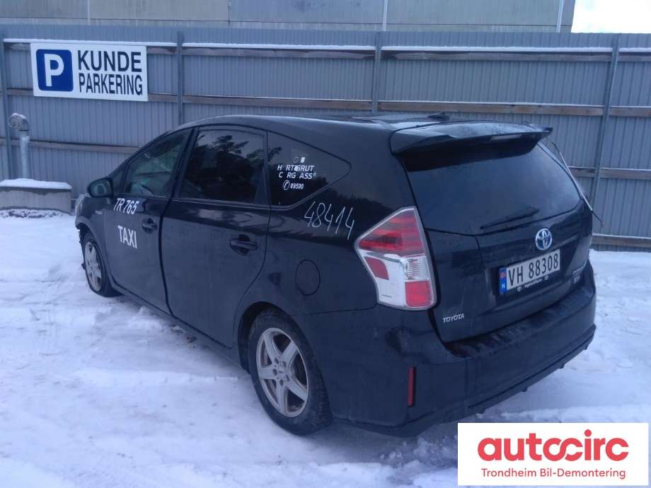 Toyota Prius +7 2012-2020 (Type III) (stasjonsvogn) (stasjonsvogn), Motorkode: 2ZR-FXE, Girkassekode: 3090047130