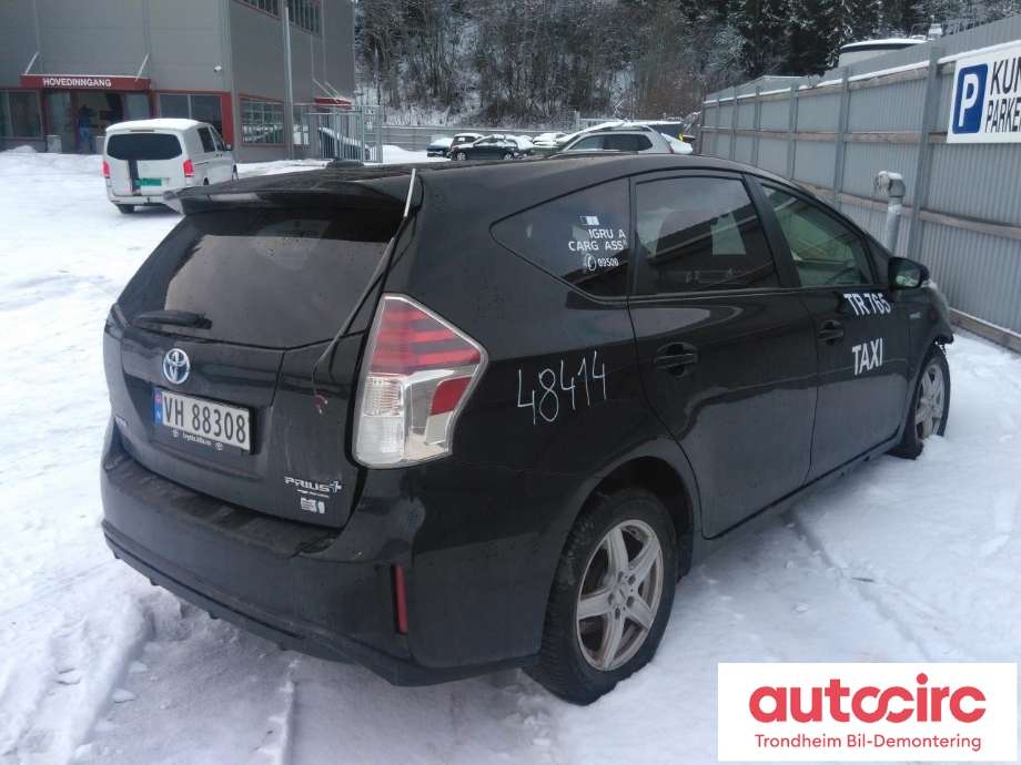 Toyota Prius +7 2012-2020 (Type III) (stasjonsvogn) (stasjonsvogn), Motorkode: 2ZR-FXE, Girkassekode: 3090047130