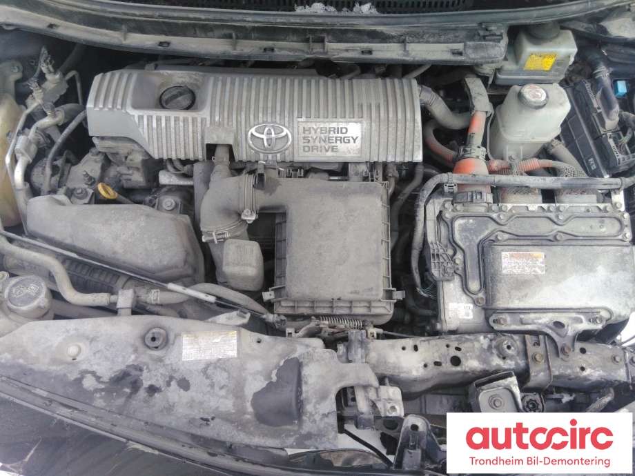 Toyota Prius +7 2012-2020 (Type III) (stasjonsvogn) (stasjonsvogn), Motorkode: 2ZR-FXE, Girkassekode: 3090047130