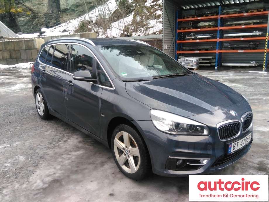 BMW 2-Serie, Active/Gran Tourer 2014-->> (F45/F46) (F45/F46), Motorkode: B47-C20A, Girkassekode: GA8F22AW