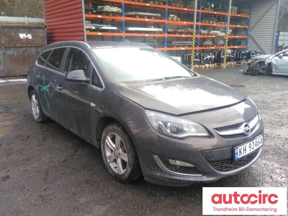 Opel Astra J 2010-2015 , Motorkode: A14NEL, Girkassekode: MZ4