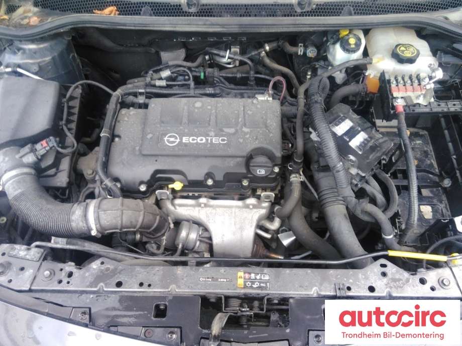 Opel Astra J 2010-2015 , Motorkode: A14NEL, Girkassekode: MZ4