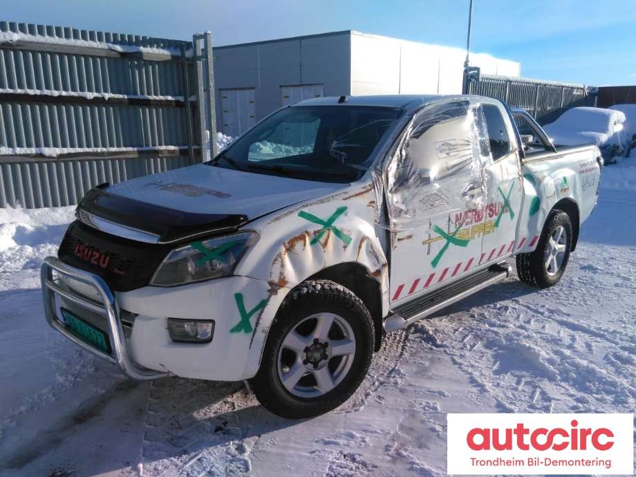 Isuzu D-Max 2012-2017 (Type II, Fase 1) , Motorkode: 4JK1-TC, Girkassekode: 8-98147-061-2