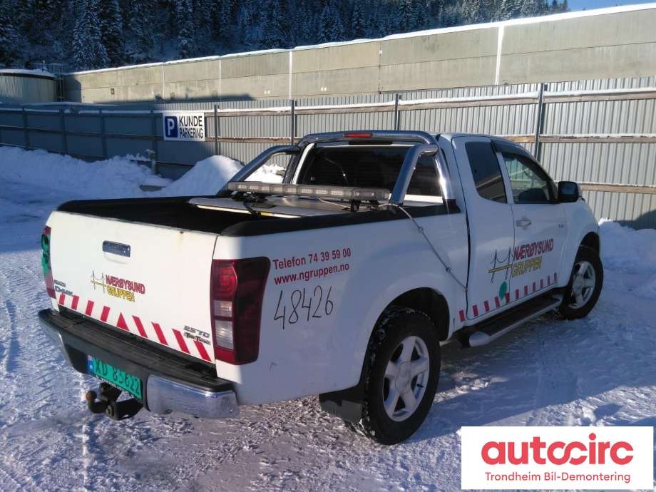 Isuzu D-Max 2012-2017 (Type II, Fase 1) , Motorkode: 4JK1-TC, Girkassekode: 8-98147-061-2